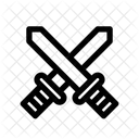 War Medieval Sword Icon
