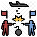 War Conflict Battle Icon