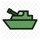 Battleship Warship Military Icon