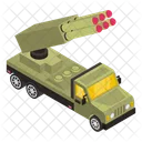 War Truck Military Truck Armoured Truck Machine Icon