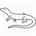 Waran Waran Reptil Symbol