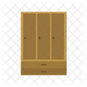 Wardrobe Furniture Cupboard Icon