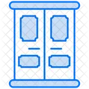 Wardrobe Furniture Cupboard Icon