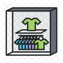 Wardrobe Cloth Rack Icon