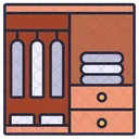 Wardrobe Cupboard Furniture Icon