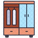 Wardrobe Cupboard Furniture Icon