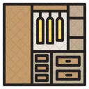 Wardrobe Closet Cupboard Icon