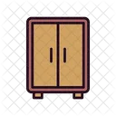 Wardrobe Furniture Cupboard Icon