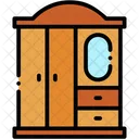 Wardrobe Closet Home Decor Icon