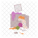 Wardrobe Closet Mess Icon