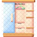 Wardrobe Furniture Cupboard Icon