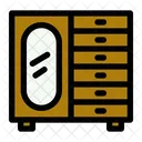 Wardrobe Case Cabinets Icon