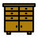 Wardrobe Case Cabinets Icon
