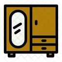Wardrobe Case Cabinets Icon