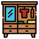 Wardrobe Closet Household Icon