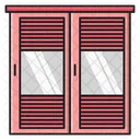 Wardrobe Cabinet Locker Icon