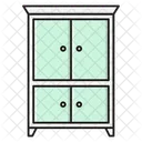 Wardrobe Cabinet Drawer Icon