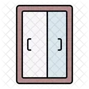 Wardrobe Sliding Furniture Icon