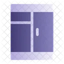 Wardrobe Furniture Cupboard Icon