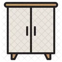 Wardrobe Cupboard Cabinet Icon