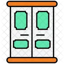 Wardrobe Furniture Cupboard Icon