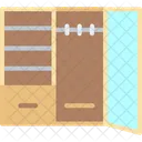 Closet Wardrobe Clothing Icon