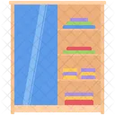 Wardrobe Clothes Mirror Icon