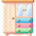 Wardrobe Furniture Cupboard Icon