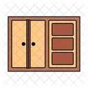 Wardrobe Closet Cabinet Icon