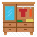 Wardrobe Closet Household Icon