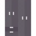 Wardrobe Closet Dressing Icon