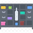 Wardrobe Cabinet Closet Icon