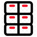 Wardrobe Security Locker Room Icon