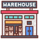 Ware House Factory Store Room Icon