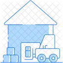 Ware House Logistics Warehouse Icon