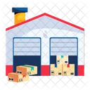 Logistic Room Warehouse Storeroom Icon