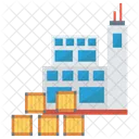 Warehouse Factory Office Icon