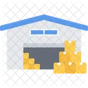 Warehouse Building Box Icon