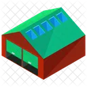 Warehouse Small Isometric Icon