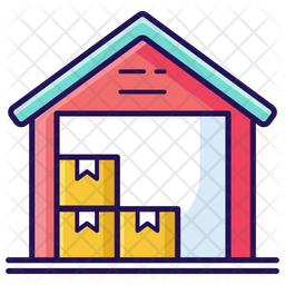 Free Warehouse Icon Of Colored Outline Style Available In Svg Png Eps Ai Icon Fonts