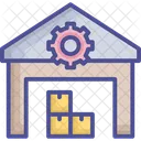 Factory Inventory Parcel Icon