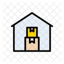 Warehouse Factory Parcel Icon