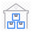Warehouse Parcel Delivery Icon