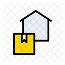 Warehouse Delivery Parcel Icon