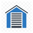 Warehouse Shutter Building Icon