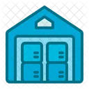 Warehouse Truck Delivery Icon