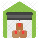 Warehouse Cargo Package Icon