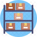 Warehouse Stock Packaging Icon