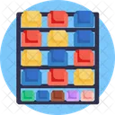 Warehouse Boxes Packaging Icon