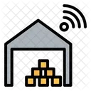 Warehouse Garage Internet Of Things Icon